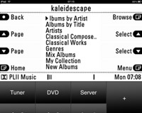 REVOX screen for kaleidescape